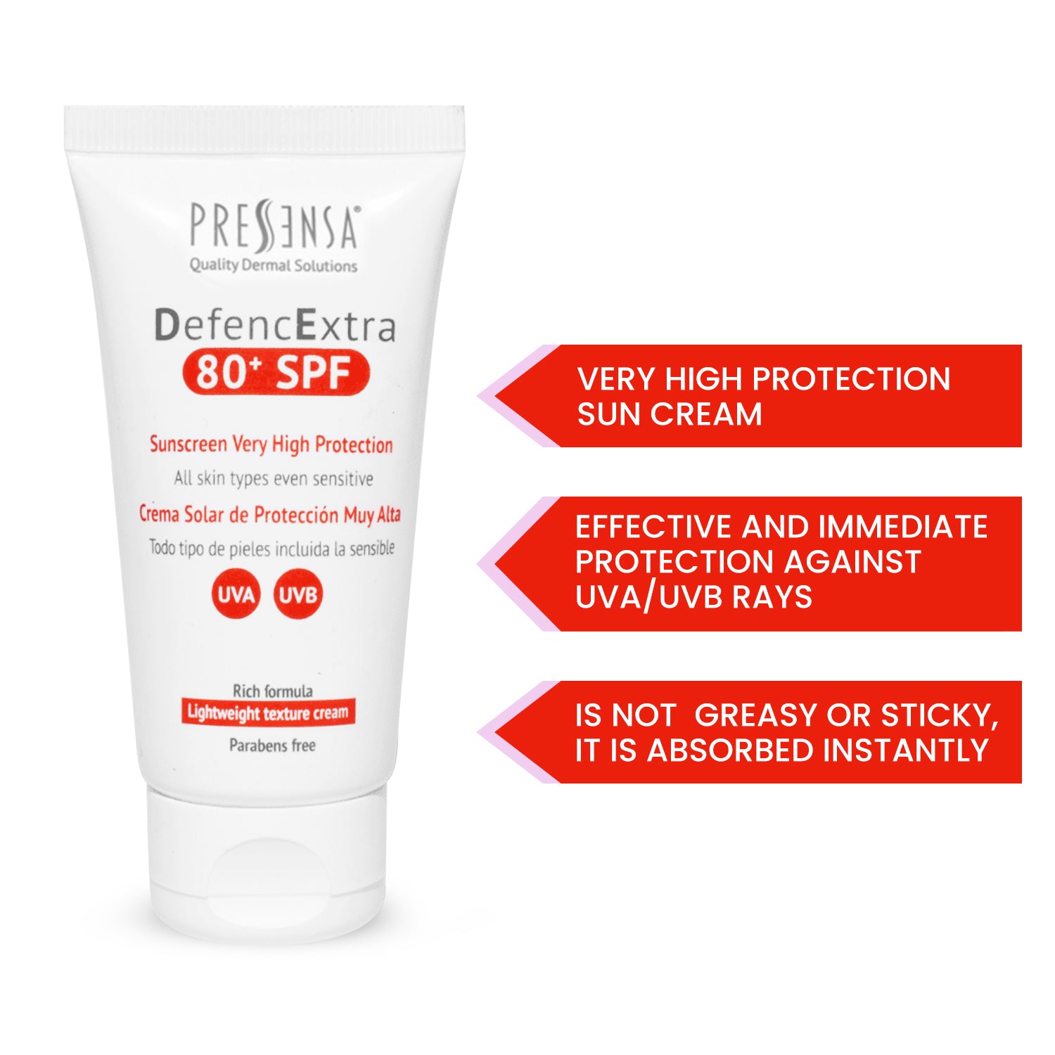 PRoface shop - Pressensa DefencExtra 80 SPF